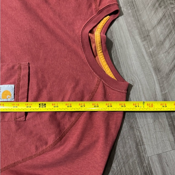 Carhartt Force 2XL/XXL Red Shirt - Picture 2 of 4